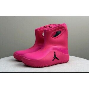 New PINK Jordan Nike Lil Drip RAIN BOOTS FB9918-601 Kids SIZE 3Y